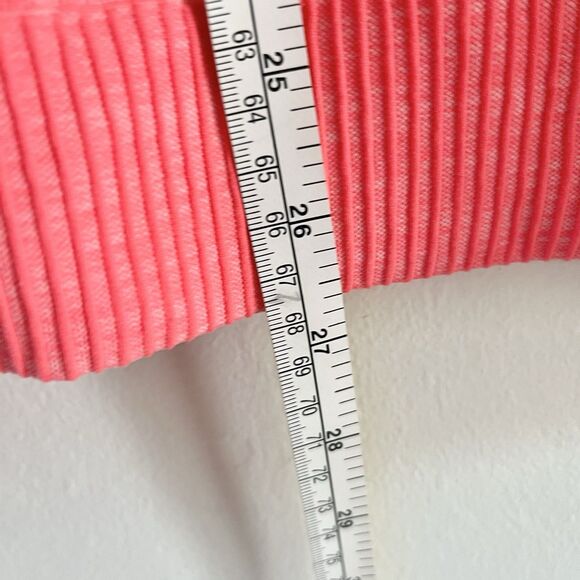 Lululemon Rest Less Pullover Heathered Electric Coral 8 Long Sleeves Top - Picture 7 of 8